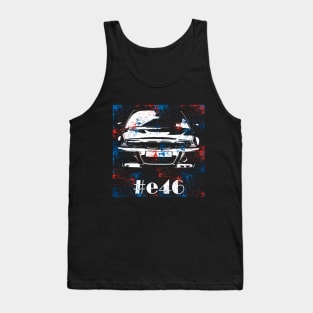 e46 sketch m color abstract Tank Top